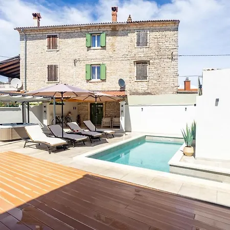 House Dominik-with Pool And Jacuzzi Near Rovinj * Kanfanar